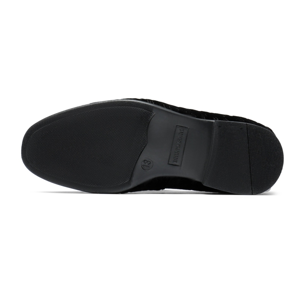 Boys' Slip-On Formal Dress Loafers - BLACK - 3